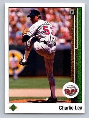 Charlie Lea 1989 Upper Deck #81 Minnesota Twins - Image 1 of 2