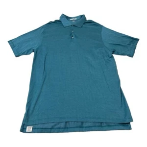 Peter Millar Polo Shirt Mens Blue Crown Sport Golf Outdoor XL - Bild 1 von 13