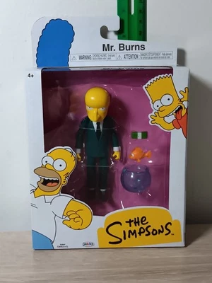 *FREE SHIP* 5" MR BURNS + GOLD FISH The Simpsons Figure Jakks Pacific FOX - Image 1 of 2