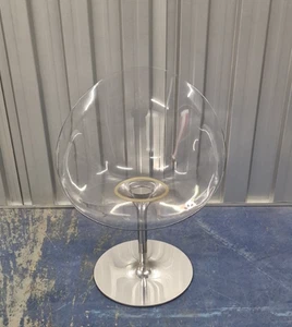 x6 Kartell Eros by Philippe Starck - Crystal Swivel Chair in Polycarbonate - Picture 1 of 6