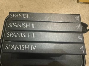 Pimsleur Approach Gold Edition Spanish - Levels 1-4 Total 64 CD's - Picture 1 of 5