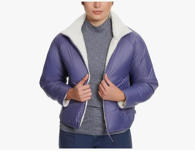 Bass Outdoor Women’s Reversible Fleece Zip Jacket Gardenia/Heron L NEW! - Image 1 of 4