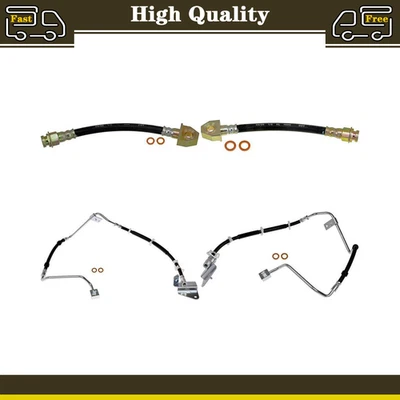 Línea de manguera hidráulica de freno trasero delantero Dorman para Jeep Grand Cherokee 1999-2004 Foto 1 de 4