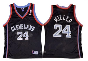 Vtg Champion Cleveland Cavaliers Jersey Andre Miller Cavs Pro NBA Cut Used Game - Picture 1 of 9