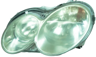 03-09 Faro del conductor izquierdo Mercedes CLK320 W209 OEM * AGRIETADO * 5095 Foto 1 de 4