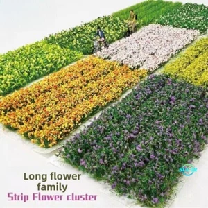 Shrubs Grass Clusters Diorama Scale Miniatures Garden Plants Outdoor Scene Model - Picture 1 of 26