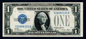 $1 1928-A silver certificate blue seal GEM UNC Blue Seal Free Shipping (B161) - Picture 1 of 2