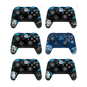MAN CITY FC GRAFFITI BY MURWALLS VINYL SKIN FOR NINTENDO SWITCH PRO CONTROLLER - Afbeelding 1 van 11
