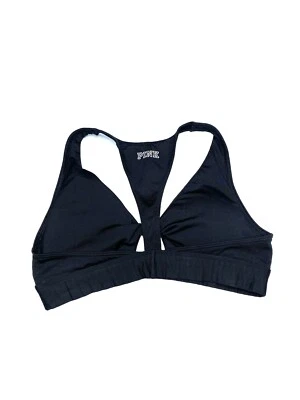 Розовый Victoria Secret женщин спортивная спина бюстгальтер верхний черный размер S/M - Изображение 1 из 4