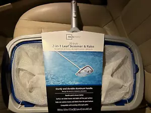 2 in 1 leaf skimmer & Rake for water pool pond Brand New! - Picture 1 of 1