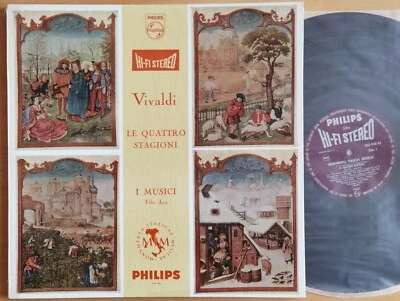 PHILIPS HI-FI STEREO AYO / I MUSICI - VIVALDI THE FOUR SEASONS LP 835 030 AY ED1 - Image 1 of 4