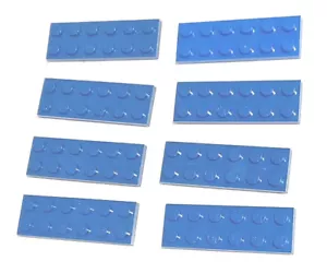 LEGO LOTTO TARGHETTE BLU / DIMENSIONI 2x6 / quantità 8x / parte #3795 / elemento #379523 - Foto 1 di 3