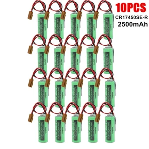 20x CR17450SE-R 3V 2500mah SPS Akku +Stecker für Fanuc A98L-0031-0012 CNC System - Afbeelding 1 van 5