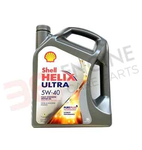 Shell Helix Ultra 5W-40 Fully Synthetic Motor Oil Car Engine 5w40 5L 5 Litres - Picture 1 of 12