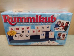Vintage 1997 Pressman Long Box Rummikub Rummy Game - New Sealed In Shrink Wrap - Picture 1 of 4