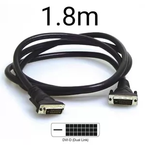 Cable Belkin DVI-D Doble Enlace 1.8m DVI a DVI F2e4141au06-dd P36611au Pantalla LCD - Imagen 1 de 4