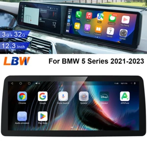 Android Car Radio Carplay Passenger Entertainment Screen 3+32G For BMW 5 Series - Picture 1 of 12