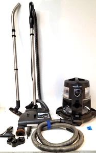 Rainbow Vacuum Cleaner E2 T 12 Silver Blue Black Attachment Tested - Picture 1 of 24