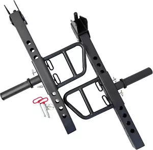 Height Adjustable Jammer Arms for Power Cage - Home Gym Strength Training - Picture 1 of 8