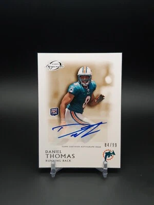 2011 Topps Gridiron Legends Rookie Auto Bronze /99 Daniel Thomas #RA-DT Auto RC - Image 1 of 2