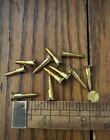 #6 X 3/4” Wood Screws Antique Slotted Flat Head Brass USA Made Free Shipping