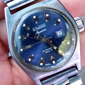 Duward Aquastar Oceanic Automatic Diver 200m / 20 ATM All Steel 28mm Watch - Picture 1 of 8