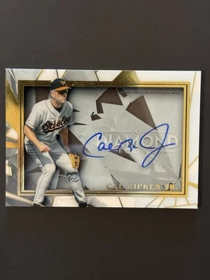 2022 Topps Diamond Icons Cal Ripkin Jr Icons of the Diamond Auto /25 - Image 1 of 4