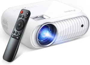 Mini 1080 P Home Theater Projector – 12,000 Lux, Compatible iOS/Android/USB/DVD - Picture 1 of 5