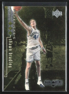 Shawn Bradley 1998-99 Upper Deck Black Diamond Triple /1500 #28 Dallas Mavericks - Image 1 of 3