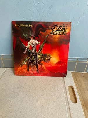 Ozzy Osbourne - THE ULTIMATE SIN - Vinyl LP 1st Orig US  1986 ~OZ 40026 Tested - Image 1 of 4