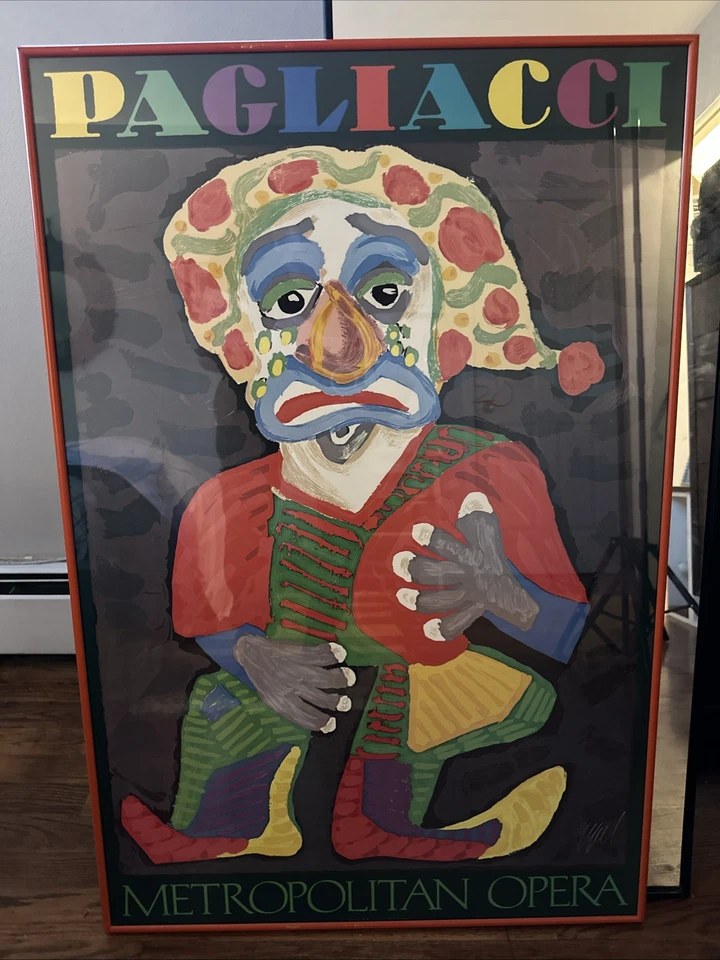 Karel Appel “Pafliacci 1981” 12/300 - Imagem 1 de 4