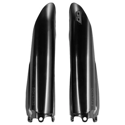 Juego de funda de horquilla inferior Acerbis negra para Yamaha YZ250 2008-2014 Foto 1 de 2
