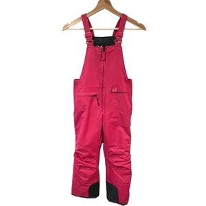 Arctix Kid’s Insulated Snow Bib Overalls SMALL Pink Ski Snowboard Winter - Picture 1 of 6