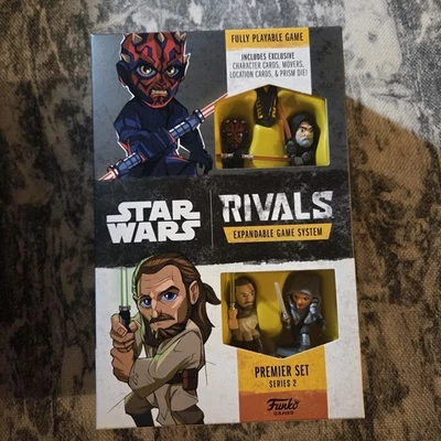 Funko Star Wars Rivals Series 2 Premier Set Maul, Baylon, Qui-Gon Jinn, Ahsoka  - Imagem 1 de 2