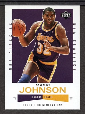 2002-03 Upper Deck Generations - Regular Issue # 124 Magic Johnson - Image 1 of 2