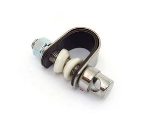 Universal Motorcycle Handlebar Mirror Clamp 7/8" / 1" WPS 56-9870 Emgo 20-28100 - Picture 1 of 1