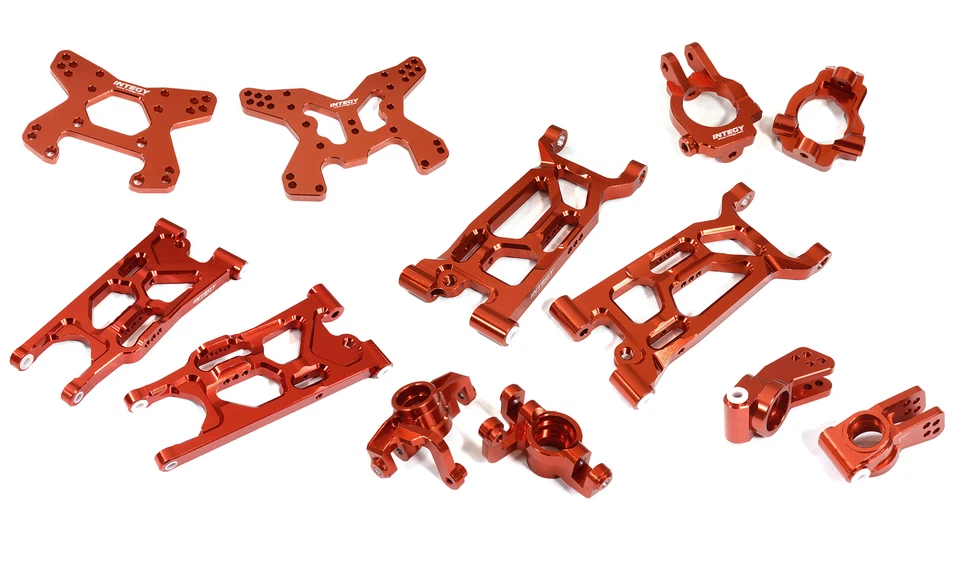 Billet Machined Alloy Suspension Set for Losi 1/10 Lasernut U4 4WD Brushless RTR - Image 1 of 1