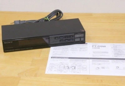 SONY Programm Timer PT-D9W Audio Timer Audioprogramm Timer Stereo aus Japan - Bild 1 von 4