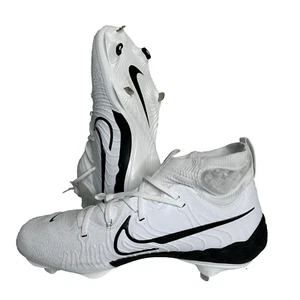 Nike Alpha Huarache NXT Baseball Stollen Metall weiß schwarz DJ6517-101 Herren Größe 14 - Bild 1 von 7