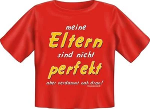 Meine Eltern, nicht perfekt - Baby Fun-T-Shirt, Grössen S-M-L - Bild 1 von 1
