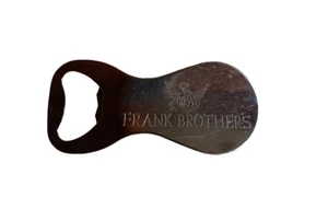 Vintage Frank Brothers Shoe Horn and Bottle Opener New York Metal 3 3/8 Inch - Picture 1 of 5