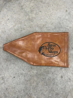 BS9 VINTAGE BASS PRO SHOPs VINIL Pesca REEL CAPA PROTETORA - Imagem 1 de 4