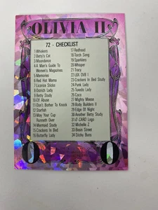 Olivia II Series Pinup Art Cards 1990's Complete Your Collection! Your Choice! - Picture 1 of 69