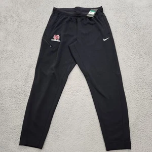  Nike Pants Mens XL Black Showtime Basketball North Central College 930565 - Picture 1 of 14