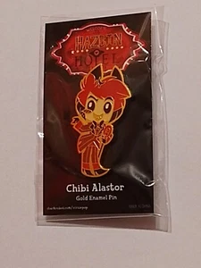 Hazbin Hotel Chibi Alastor Gold Emaille Pin - Bild 1 von 1