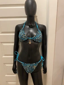 Leopard Print Bikini with Charming Bikini’s Charms! - Picture 1 of 5