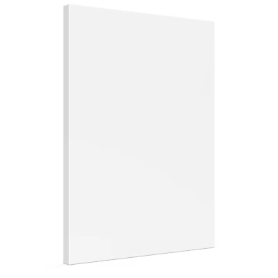 X57 Küchenfront Weiß Hochglanz 19mm nach Maß - Möbelfront - Blende - Küchentür - Bild 1 von 4