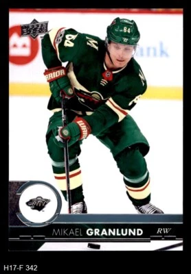 2017 Upper Deck #342 Mikael Granlund Wild 8 - NM/MT - Image 1 of 2