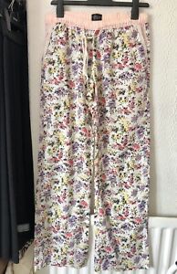 Topshop floral cotton pyjama trousers 12. New no tags  