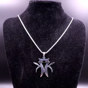 KOTTONMOUTH KINGS KING KMK PENDANT ICP 30INCH BOX CHAIN NECKLACE - Picture 1 of 11
